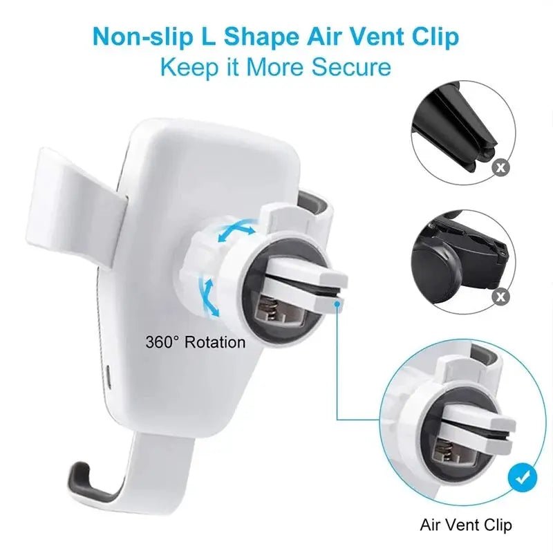 Hands Free Car Wireless Charger Mount