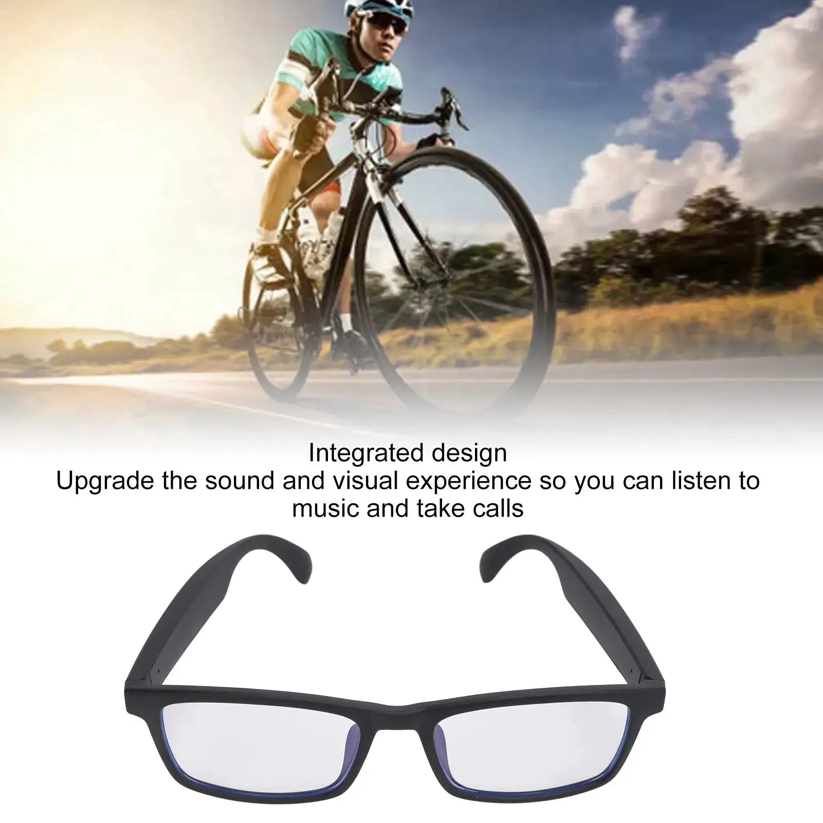 Hands-Free Smart Glasses for Cyclists