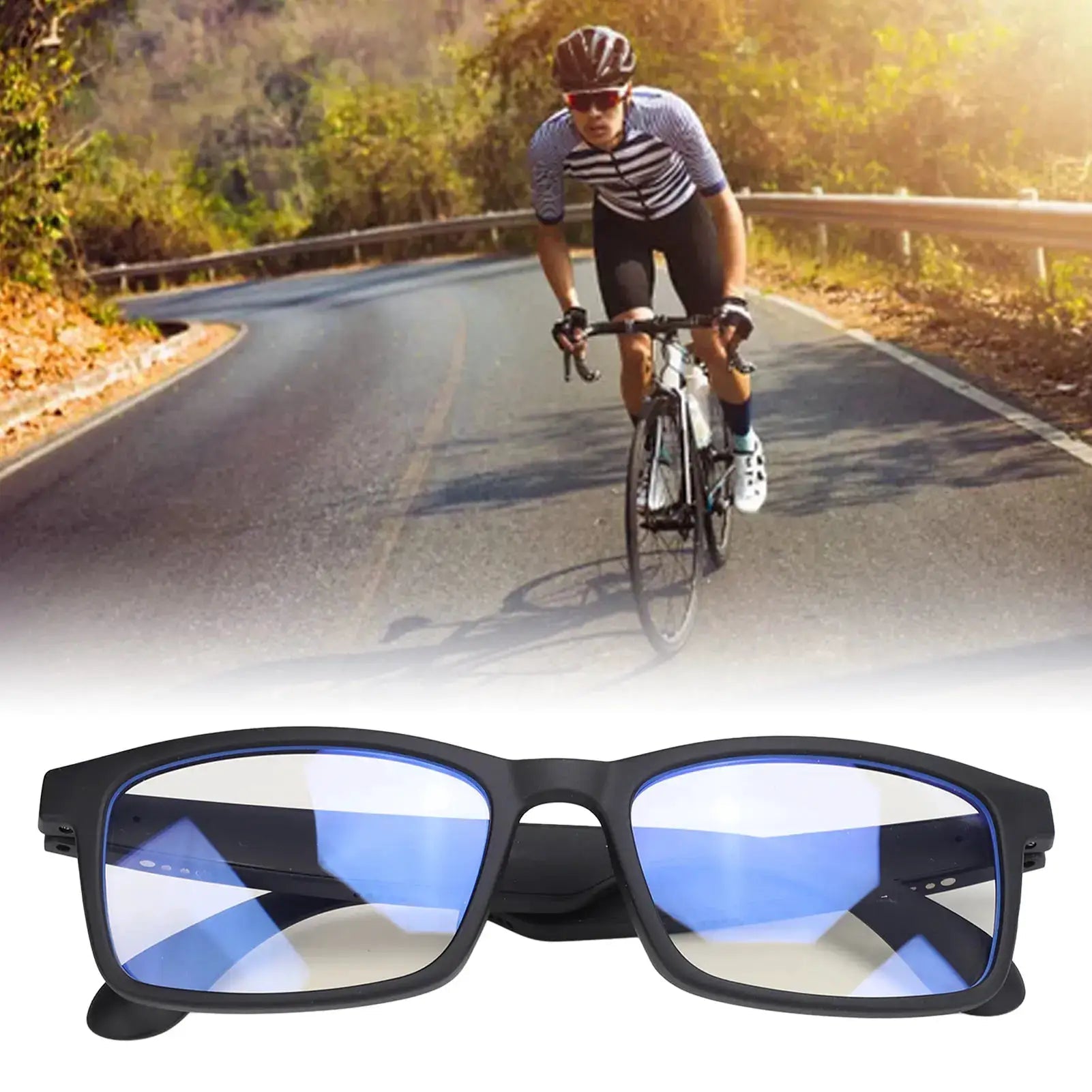 Hands-Free Smart Glasses for Cyclists