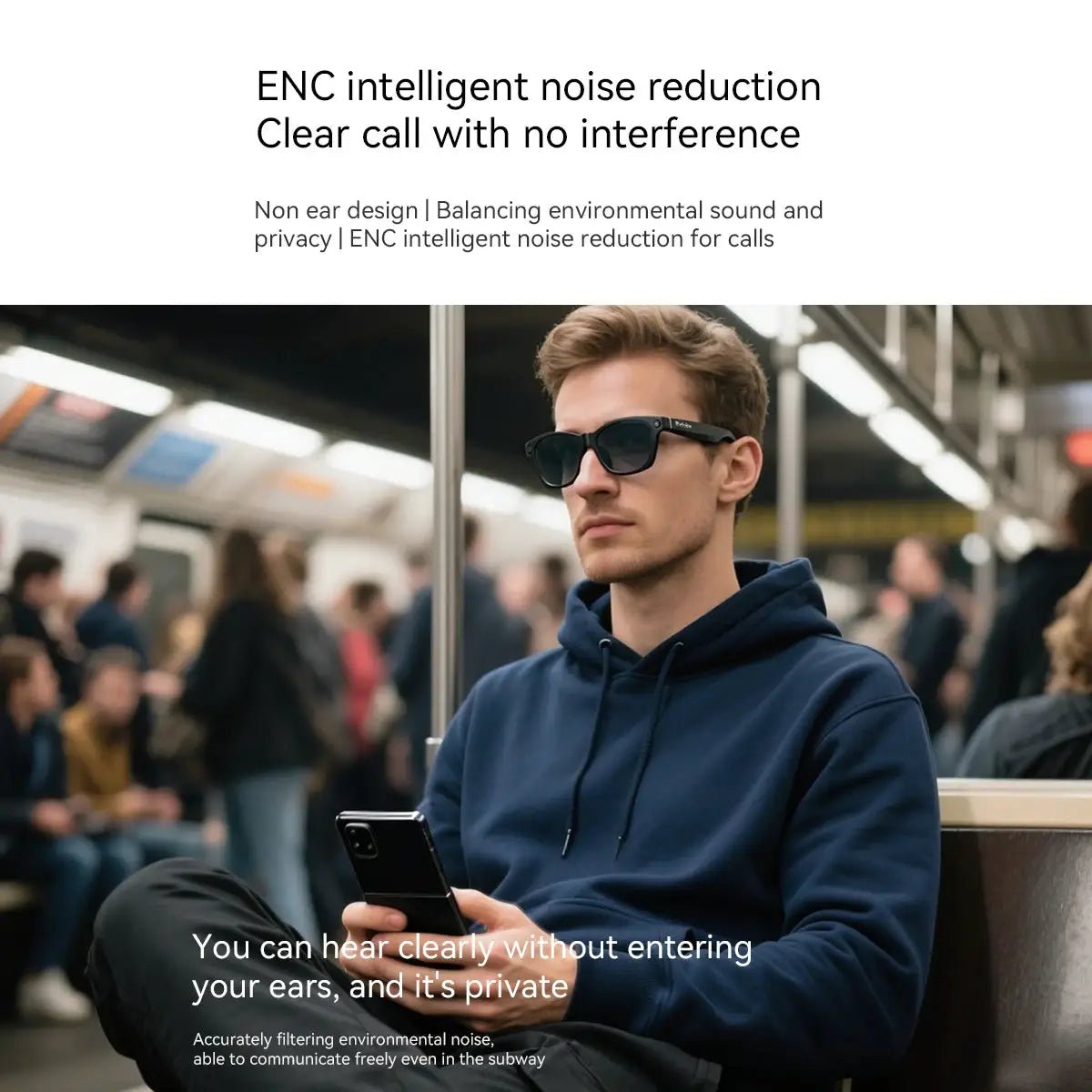 Hands-Free Smart Glasses for Travelers