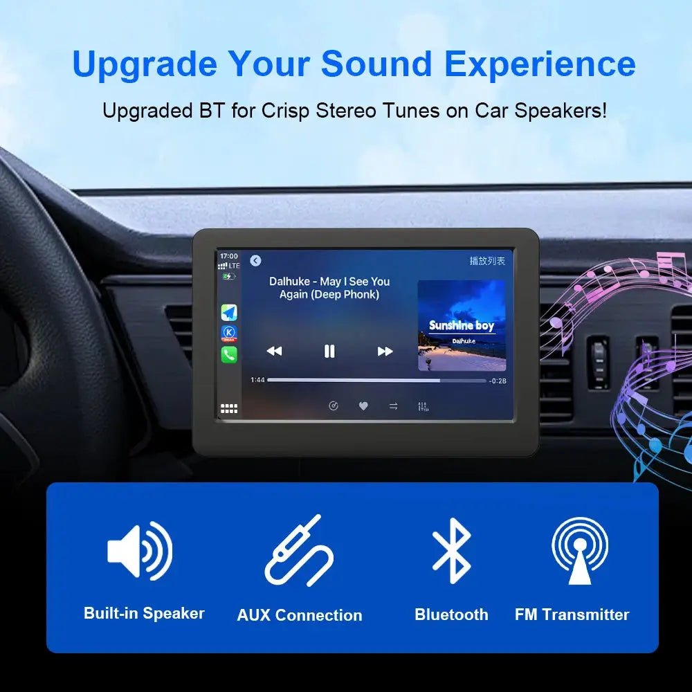 Handsfree Car Radio With CarPlay For Drivers