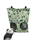 Hanging Hay Bag for Small Animals Durable Feeder Cage Accessories