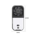 Hanging Neck Fans Mini Portable Folding Desktop Fan 3000mAh