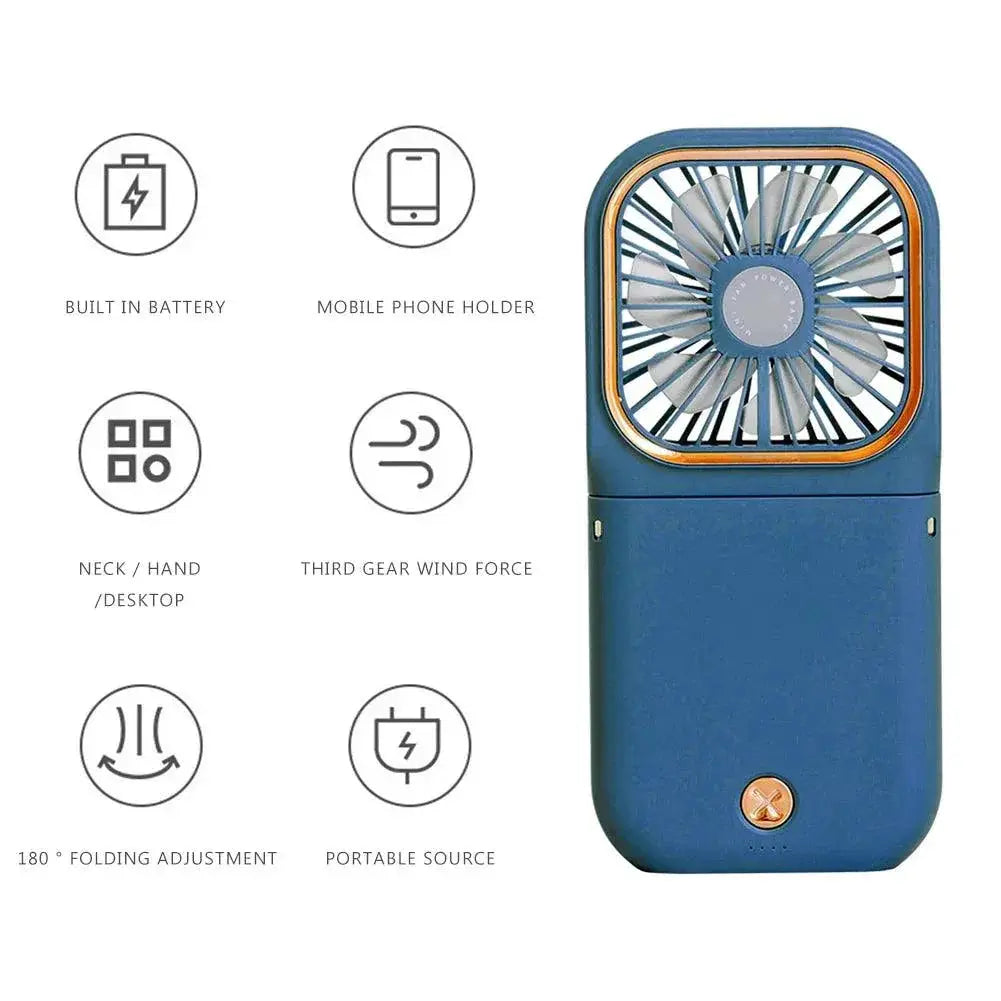 Hands-Free Cooling Neck Fan for Desk — product view 10