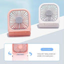 Hanging Neck Fans Mini Portable Folding USB Small Fan Cool