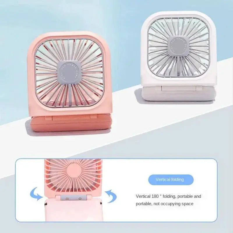 Hanging Neck Fan Mini Portable USB Foldable Small Cooling