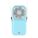 Hanging Neck Fans Mini Portable Folding USB Small Fan Cool