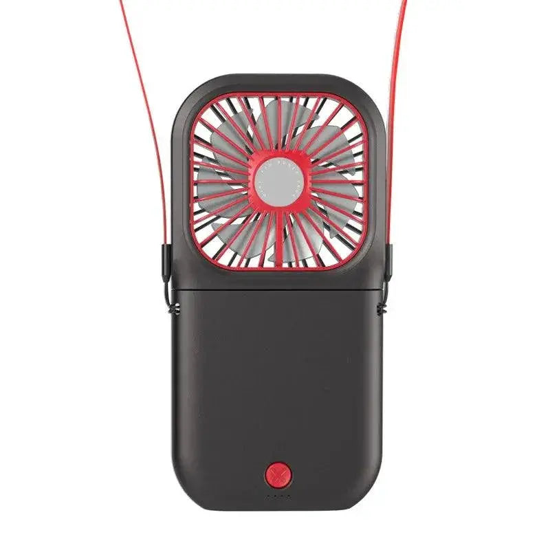 Hanging Neck Fan Mini Portable USB Foldable Small Cooling
