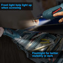 Hanmatek Mini Wireless Rechargeable Electric Screwdriver Set with LED Light