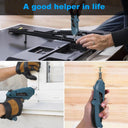 Hanmatek Mini Wireless Rechargeable Electric Screwdriver Set with LED Light