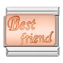 Hapiship Original Daisy Rose Heart Musical Instruments Charm Links