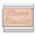 Hapiship Original Daisy Rose Heart Musical Instruments Charm Links