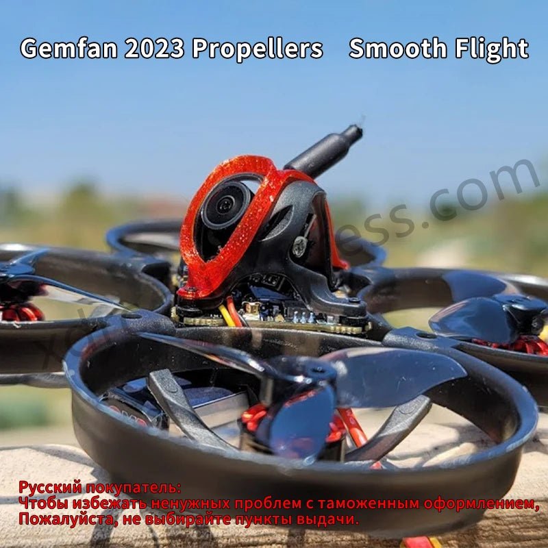 Happymodel Mobula8 Drone Frame Kit 1 - 2S 85mm Micro FPV Whoop - Freestyle Power X