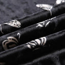 Harajuku Gothic Black Spaghetti Strap Backless Dress