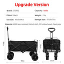 Hauling Folding Wagon Outdoors
