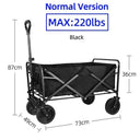 Hauling Folding Wagon Outdoors