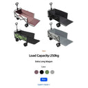 Hauling Folding Wagon Outdoors