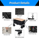 Hauling Folding Wagon Outdoors