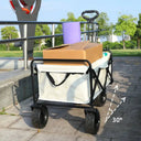 Hauling Folding Wagon Outdoors