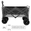 Hauling Folding Wagon Outdoors