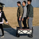 Hauling Folding Wagon Outdoors