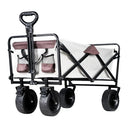 Hauling Folding Wagon Outdoors