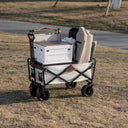 Hauling Folding Wagon Outdoors