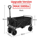 Hauling Folding Wagon Outdoors
