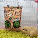 Hay Bag Feeder Holder for Small Animals Rabbit Guinea Pig