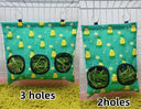 Hay Feeder Hanging Pouch for Small Animals Durable Dispenser
