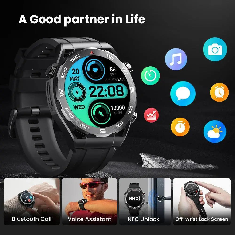 Smartwatch Health Tracker And Smart Assistant - OurLum.com