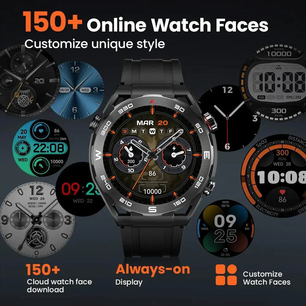 Smartwatch Health Tracker And Smart Assistant - OurLum.com