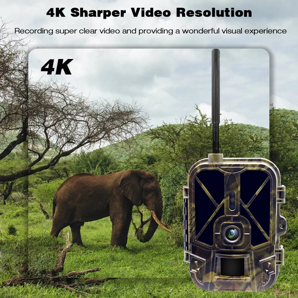 HC 940PROLI 4K Live Stream Trail Camera - 4G 30MP Night Vision Cloud Service Pro