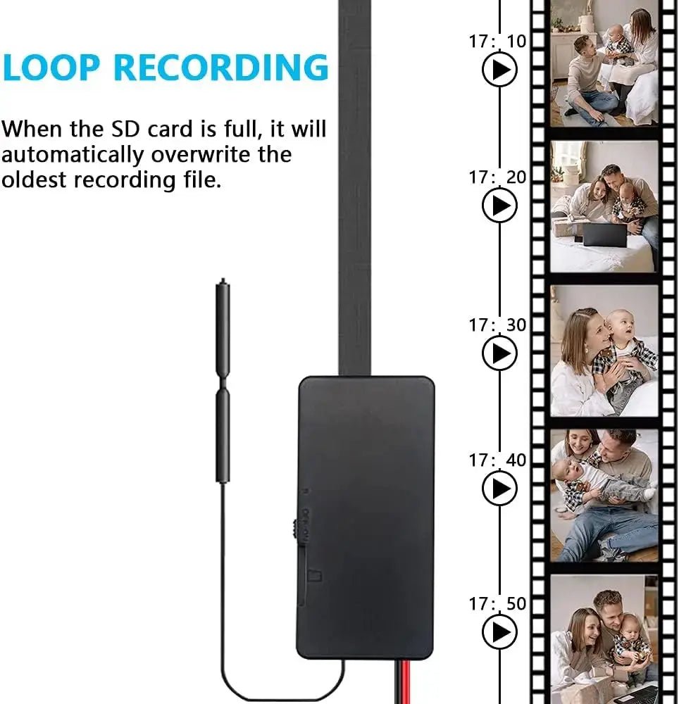 HD 1080P WiFi Mini Camera Motion Detection P2P Camcorder 2000mAh Battery