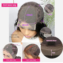 HD Lace Bob Wig Glueless Bone Straight Human Hair 180 Density