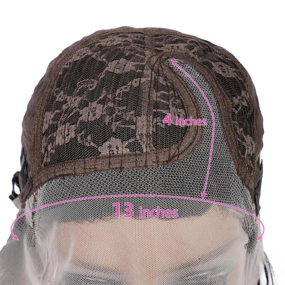 HD Transparent Short Bob Lace Front Wig for Women Remy Hair