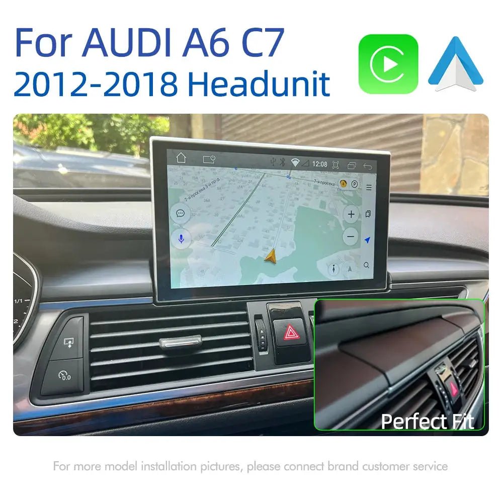 Head Unit Upgrade for Audi A6/A7 CarPlay