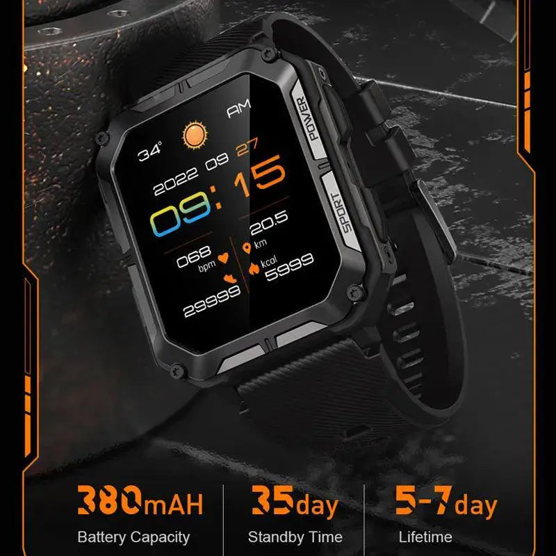 Health And Fitness Smartwatch With Multi Sport Tracking