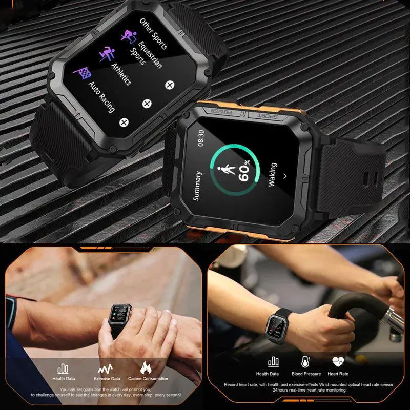 Health And Fitness Smartwatch With Multi Sport Tracking
