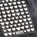 3D Heart Nail Stickers for Valentines