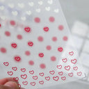 3D Heart Nail Stickers for Valentines