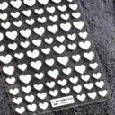 3D Heart Nail Stickers for Valentines