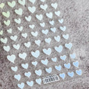 3D Heart Nail Stickers for Valentines