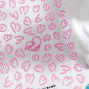 3D Heart Nail Stickers for Valentines