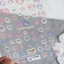 3D Heart Nail Stickers for Valentines