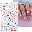 3D Heart Nail Stickers for Valentines