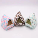 Heart Plush Pet Nest for Birds Winter Hammock Cave Hut