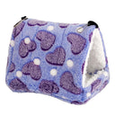 Heart Plush Pet Nest for Birds Winter Hammock Cave Hut