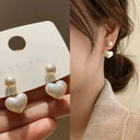 Lightweight Pearl Drop Earrings for Women