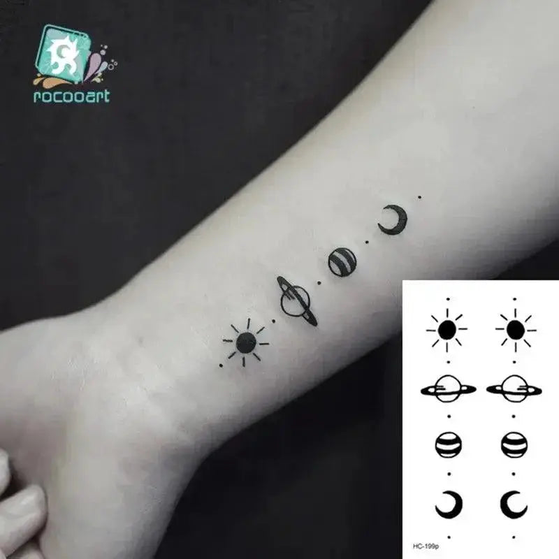 Waterproof Temporary Tattoo for Creatives — HC-3059